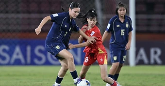 HLV U20 nữ Việt Nam công nhận kỹ thuật của U20 nữ Thái Lan rất tốt