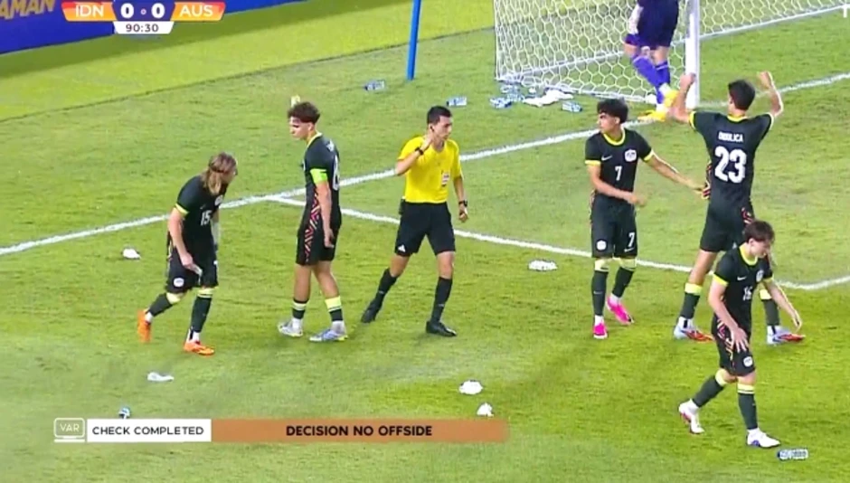 Indonesia ôm hận vì VAR ở giải U19 Đông Nam Á Indonesia ôm hận vì VAR ở giải U19 Đông Nam Á