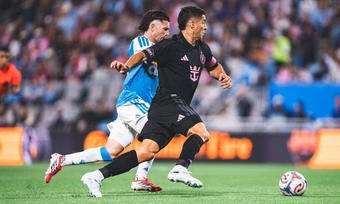 Inter Miami chia điểm khi vắng Messi