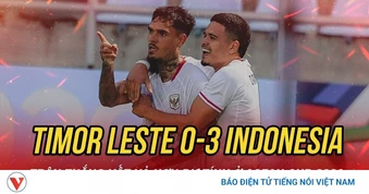 Kết quả ASEAN Cup 2026 hôm nay 31/7: Indonesia thắng đậm Timor Leste