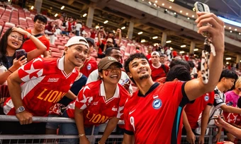 LĐBĐ Singapore gây quỹ cho đội tuyển dự Asian Cup