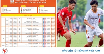 Lịch thi đấu bán kết U21 Quốc gia 2026: HAGL đại chiến Thể Công Viettel
