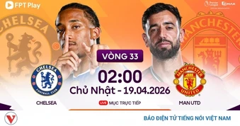 Lịch thi đấu bóng đá hôm nay 18/4: Nóng bỏng cuộc đua top 5