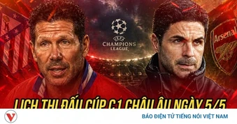 Lịch thi đấu và trực tiếp bóng đá hôm nay 5/5: Nóng bỏng bán kết Cúp C1 châu Âu