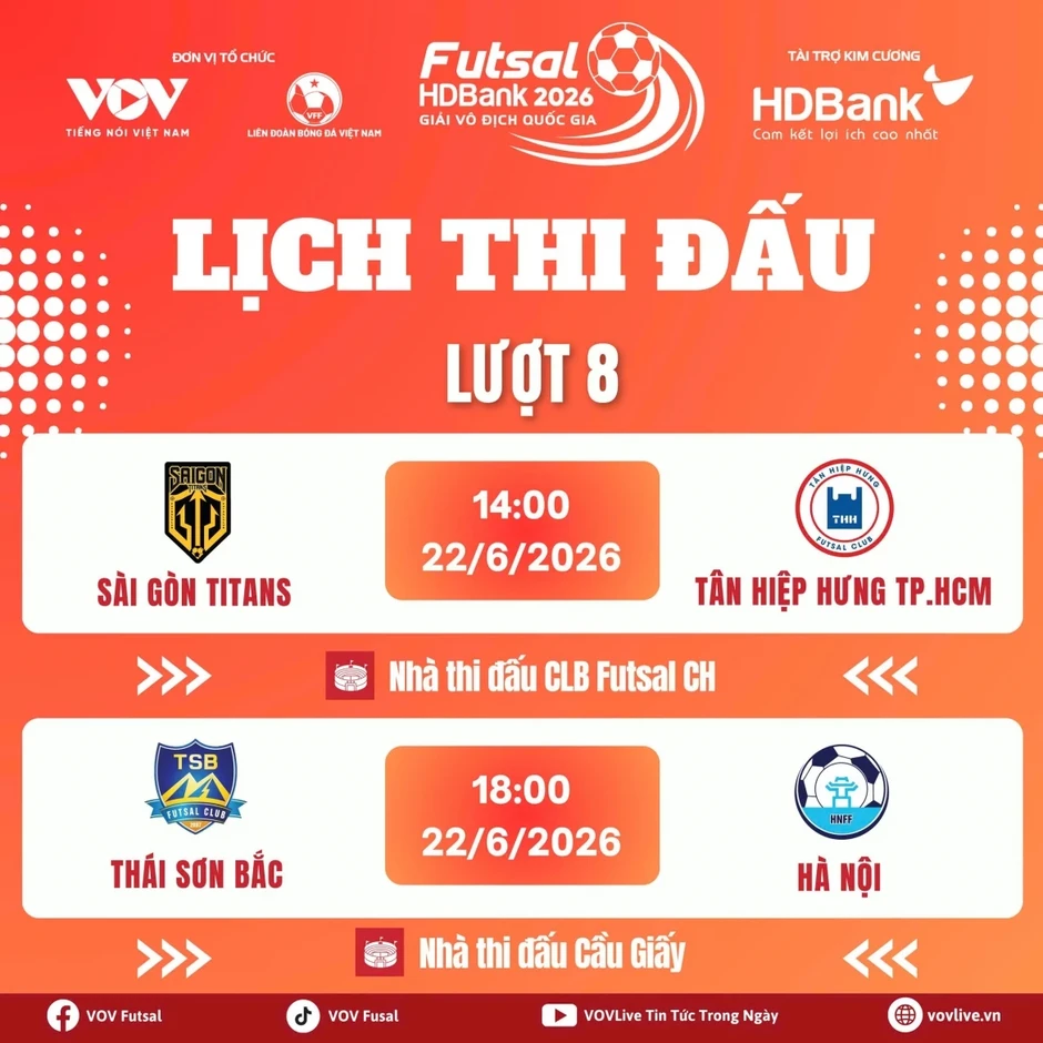 Lịch thi đấu và trực tiếp bóng đá Việt Nam hôm nay 22/6 Lịch thi đấu và trực tiếp bóng đá Việt Nam hôm nay 22/6