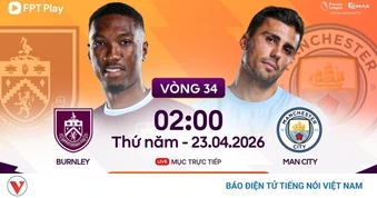 Lịch thi đấu vòng 34 ngoại hạng Anh 2025/26: Ngôi đầu đổi chủ?