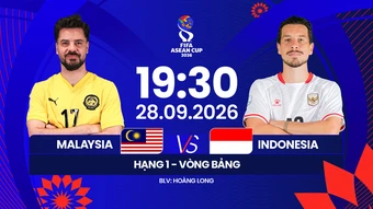 Link xem trực tiếp bóng đá Malaysia vs Indonesia 19h30 ngày 28/9, FIFA ASEAN Cup