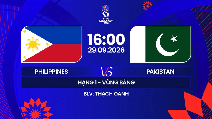 Link xem trực tiếp bóng đá Philippines vs Pakistan 16h ngày 29/9, FIFA ASEAN Cup Link xem trực tiếp bóng đá Philippines vs Pakistan 16h ngày 29/9, FIFA ASEAN Cup