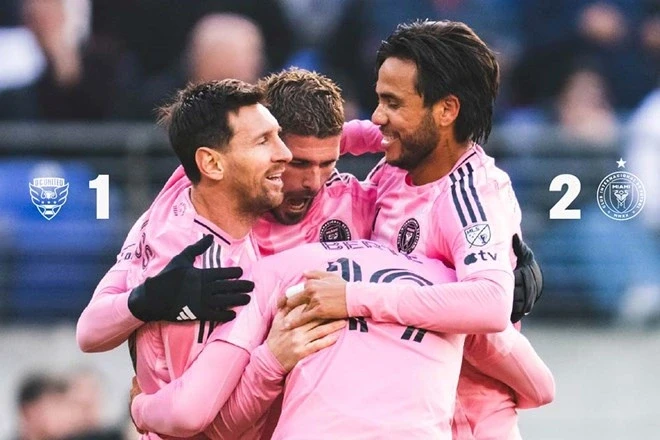 Lionel Messi ghi bàn đẳng cấp, áp sát cột mốc 900 bàn thắng Lionel Messi ghi bàn đẳng cấp, áp sát cột mốc 900 bàn thắng
