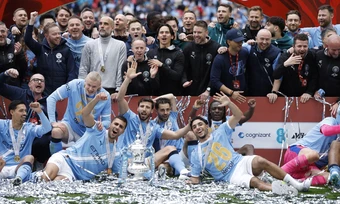 Man City thắng Chelsea, đoạt Cup FA
