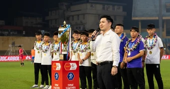 Mảnh ghép hoàn thiện của CLB Hà Nội với chức vô địch U15 Quốc gia