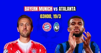 Nhận định Bayern Munich vs Atalanta, 03h00 ngày 19/3: Không thể ngược dòng