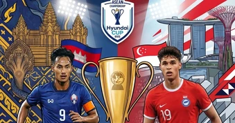 Nhận định Campuchia vs Singapore, 19h00 ngày 24/7: Thách thức lớn cho chủ nhà