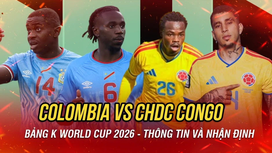 Nhận định Colombia vs CHDC Congo World Cup 2026: Vé sớm cho đại diện Nam Mỹ? Nhận định Colombia vs CHDC Congo World Cup 2026: Vé sớm cho đại diện Nam Mỹ?