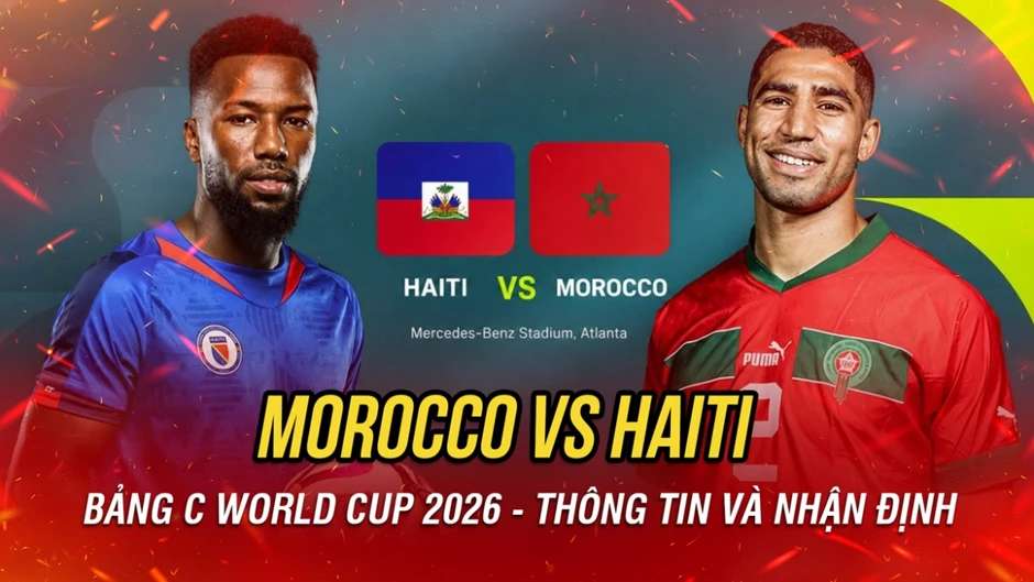 Nhận định Morocco vs Haiti bảng C World Cup 2026: Niềm vui cho đại diện châu Phi Nhận định Morocco vs Haiti bảng C World Cup 2026: Niềm vui cho đại diện châu Phi