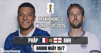 Nhận định Pháp vs Anh, 04h00 ngày 19/7: Cái dớp của Tam sư