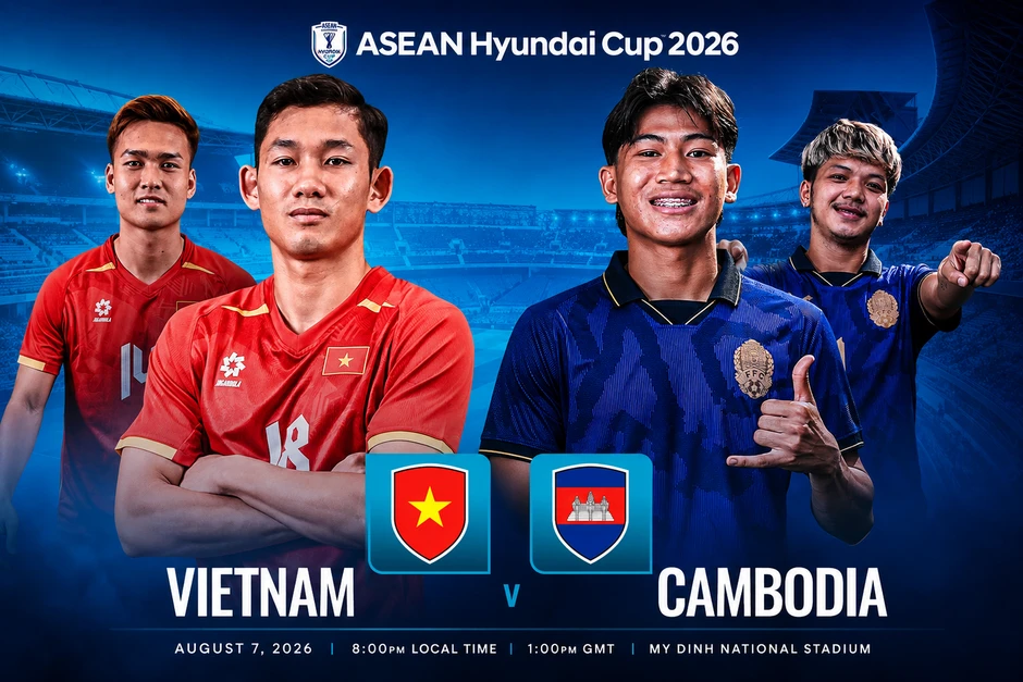 Nhận định Việt Nam vs Campuchia, 20h00 ngày 7/8: Chờ chiến thắng tưng bừng Nhận định Việt Nam vs Campuchia, 20h00 ngày 7/8: Chờ chiến thắng tưng bừng