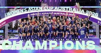 Nữ Nhật Bản thắng nghẹt thở Australia, lần thứ 3 vô địch châu Á