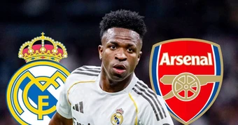 Real Madrid tăng lương 'khủng' cho Vinicius, Arsenal âu lo