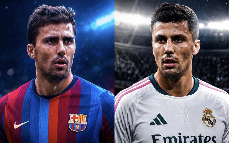 Rodri đẩy Real Madrid và Barca vào cuộc chiến cân não Rodri đẩy Real Madrid và Barca vào cuộc chiến cân não