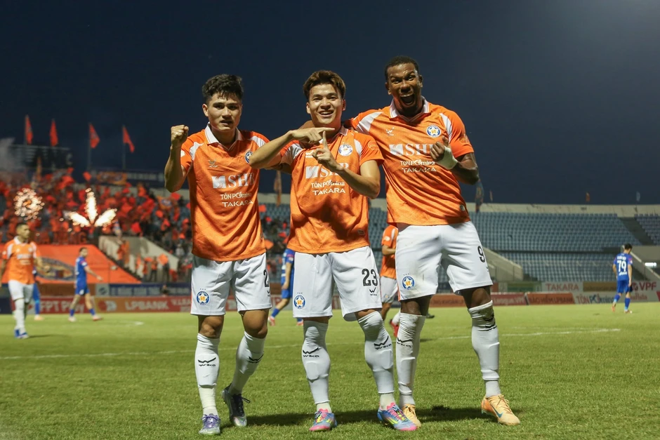 SHB Đà Nẵng thắng đậm PVF-CAND, SLNA đánh bại CLB Hà Tĩnh tại V-League