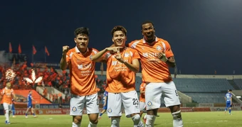 SHB Đà Nẵng thắng đậm PVF-CAND, SLNA đánh bại CLB Hà Tĩnh tại V-League