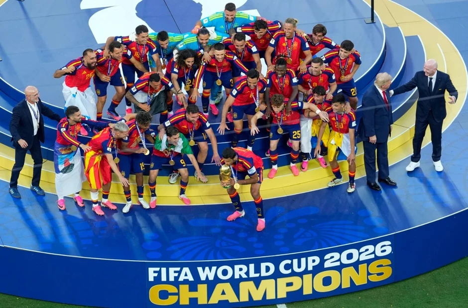 Tây Ban Nha phát hành tiền đặc biệt mừng chức vô địch World Cup 2026 Tây Ban Nha phát hành tiền đặc biệt mừng chức vô địch World Cup 2026