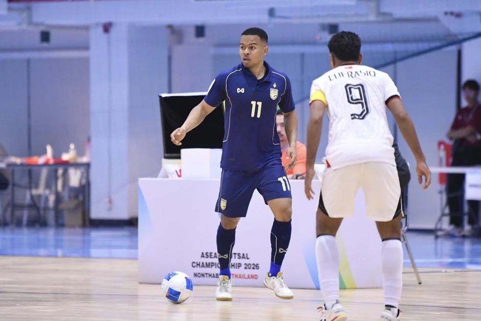 Thái Lan bị Timor Leste ghi bàn, mất ngôi đầu về tay tuyển futsal Việt Nam Thái Lan bị Timor Leste ghi bàn, mất ngôi đầu về tay tuyển futsal Việt Nam