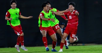 Thắng bất ngờ U17 Trung Quốc, U17 Indonesia tiến gần tới vé dự World Cup