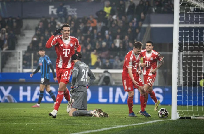 Thắng hủy diệt Atalanta, Bayern Munich đặt sẵn vé tứ kết Champions League Thắng hủy diệt Atalanta, Bayern Munich đặt sẵn vé tứ kết Champions League