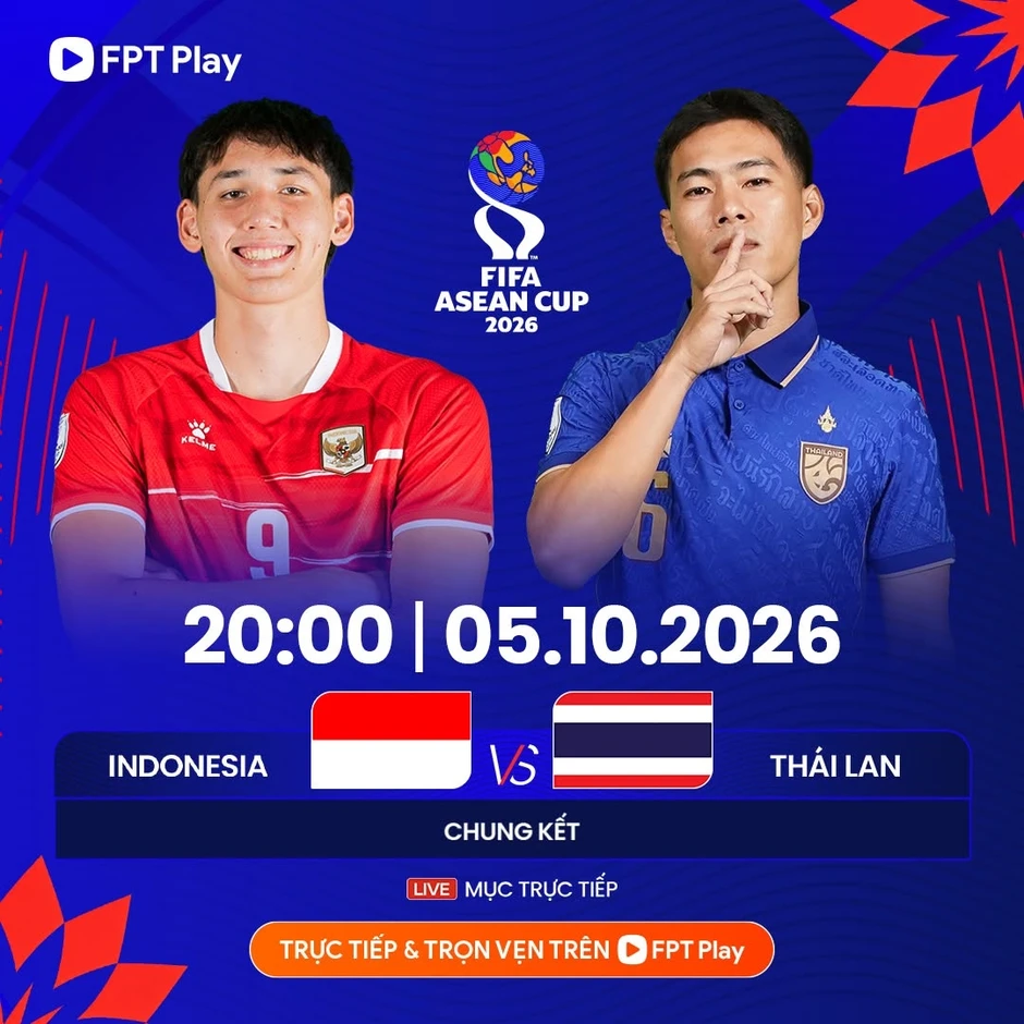 Thắng Thái Lan sau loạt sút luân lưu, Indonesia vô địch FIFA ASEAN Cup 2026