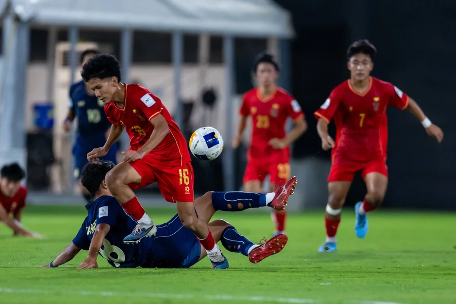 Thoát thua may mắn trước Myanmar, U17 Thái Lan thất vọng rời giải châu Á Thoát thua may mắn trước Myanmar, U17 Thái Lan thất vọng rời giải châu Á