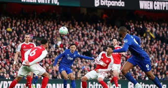 Trực tiếp Arsenal 0-0 Everton: Pháo thủ bế tắc (H2)