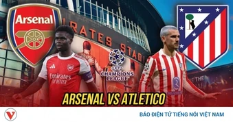 Trực tiếp Arsenal vs Atletico Madrid: Vé chung kết Cúp C1 châu Âu cho ai?