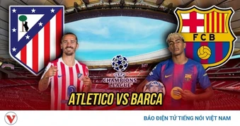 Trực tiếp Atletico vs Barca: Chờ đợi màn lội ngược dòng ở tứ kết Cúp C1 châu Âu