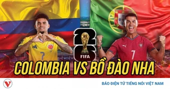 TRỰC TIẾP Colombia vs Bồ Đào Nha bảng K World Cup 2026: Quyết chiếm ngôi đầu bảng