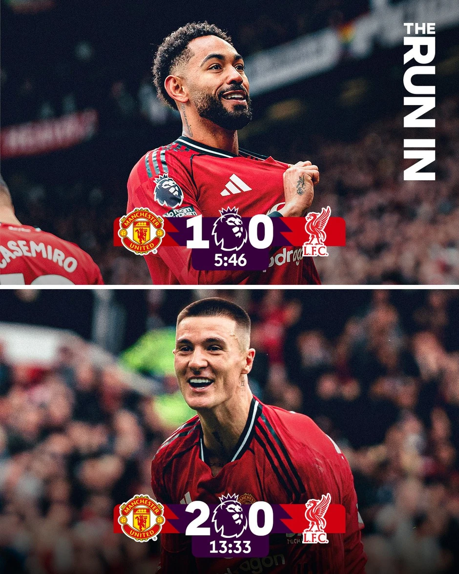 Trực tiếp MU 2-0 Liverpool: Cunha và Sesko bay cao (H1)