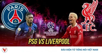 Trực tiếp PSG 0-0 Liverpool: Sôi động tứ kết Cúp C1 châu Âu