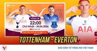 Trực tiếp Tottenham vs Everton vòng 38 Ngoại hạng Anh: Chạy trốn tử thần