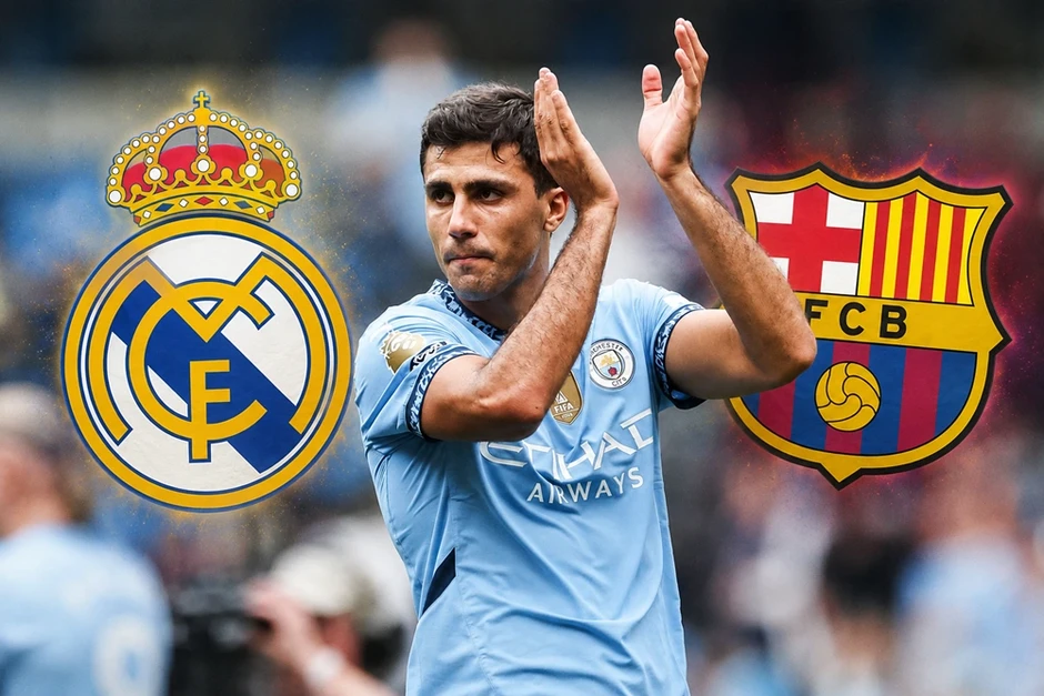 Tương lai Rodri: Thế khó giữa Man City, Real Madrid và Barcelona Tương lai Rodri: Thế khó giữa Man City, Real Madrid và Barcelona