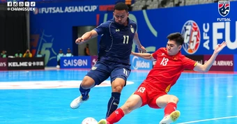 Tuyển Việt Nam chung bảng với Thái Lan ở Giải futsal Đông Nam Á 2026