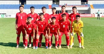 U16 Việt Nam thua cả 3 trận ở giải giao hữu tại Trung Quốc