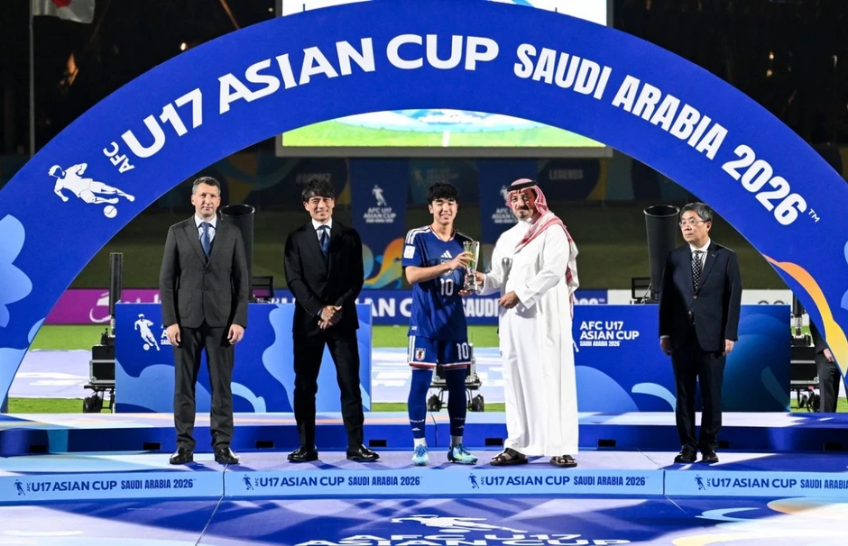 U17 châu Á 2026 xác định Vua phá lưới kiêm Cầu thủ xuất sắc nhất U17 châu Á 2026 xác định Vua phá lưới kiêm Cầu thủ xuất sắc nhất