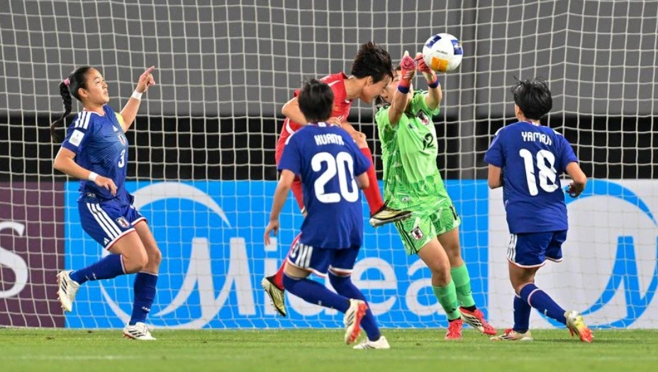 U17 nữ Triều Tiên thắng đậm Nhật Bản, lần thứ 5 vô địch giải châu Á U17 nữ Triều Tiên thắng đậm Nhật Bản, lần thứ 5 vô địch giải châu Á