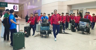 U17 Việt Nam đến Saudi Arabia, sẵn sàng chinh phục giải châu Á