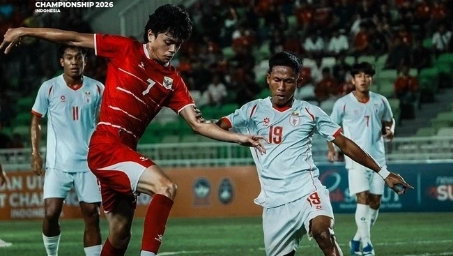 U19 Indonesia thắng đậm Myanmar, chờ đối đầu U19 Việt Nam U19 Indonesia thắng đậm Myanmar, chờ đối đầu U19 Việt Nam