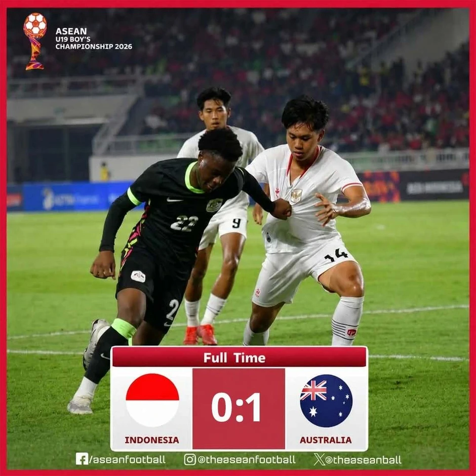 U19 Thái Lan gặp U19 Australia ở chung kết giải Đông Nam Á U19 Thái Lan gặp U19 Australia ở chung kết giải Đông Nam Á