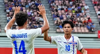 U23 Thái Lan lại ngược dòng, giành thắng lợi tưng bừng ở Asiad