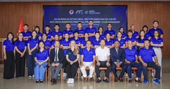 UEFA, AFC đồng hành cùng VFF để phát triển bóng đá nữ Việt Nam