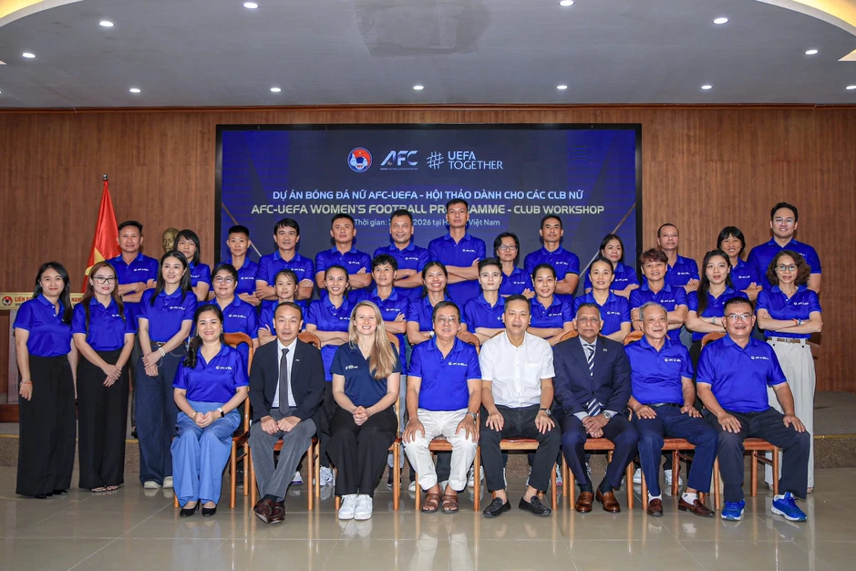UEFA, AFC đồng hành cùng VFF để phát triển bóng đá nữ Việt Nam UEFA, AFC đồng hành cùng VFF để phát triển bóng đá nữ Việt Nam